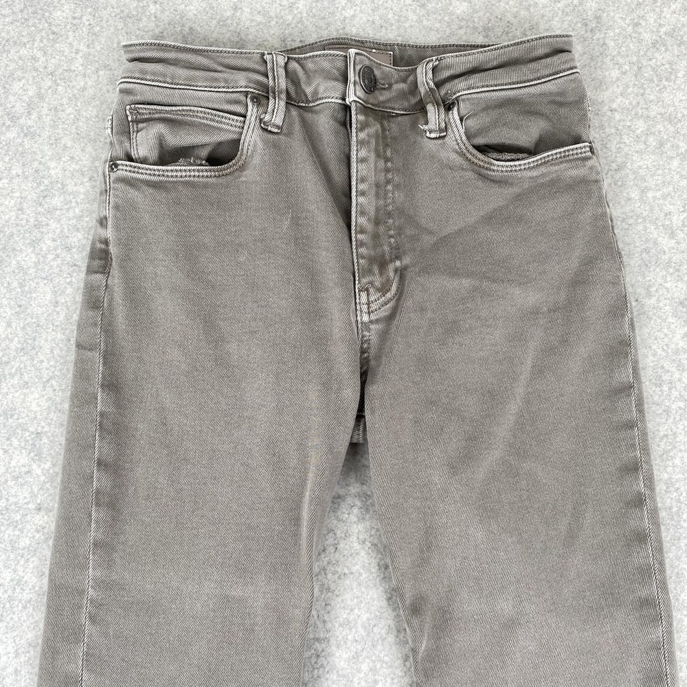KUT From The Kloth Charlize Jeans Womens 4 (27x25) Gray High Rise Cigarette Leg